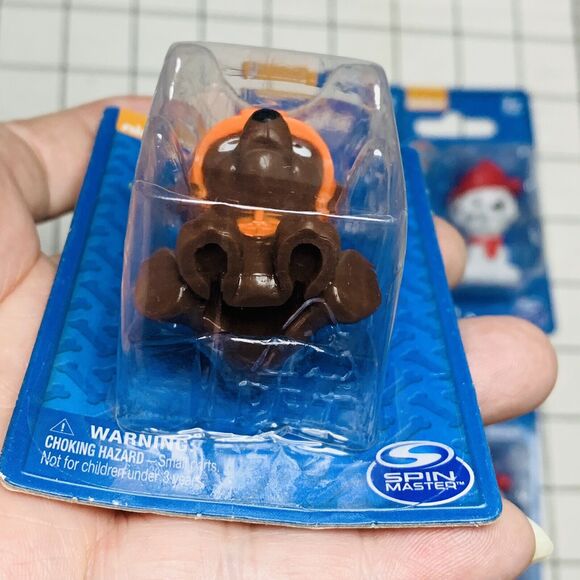 Lot of 6 Nickelodeon Paw Patrol Mini Figures Zuma Orange Hat Marshall Fire Dog - Picture 5 of 12